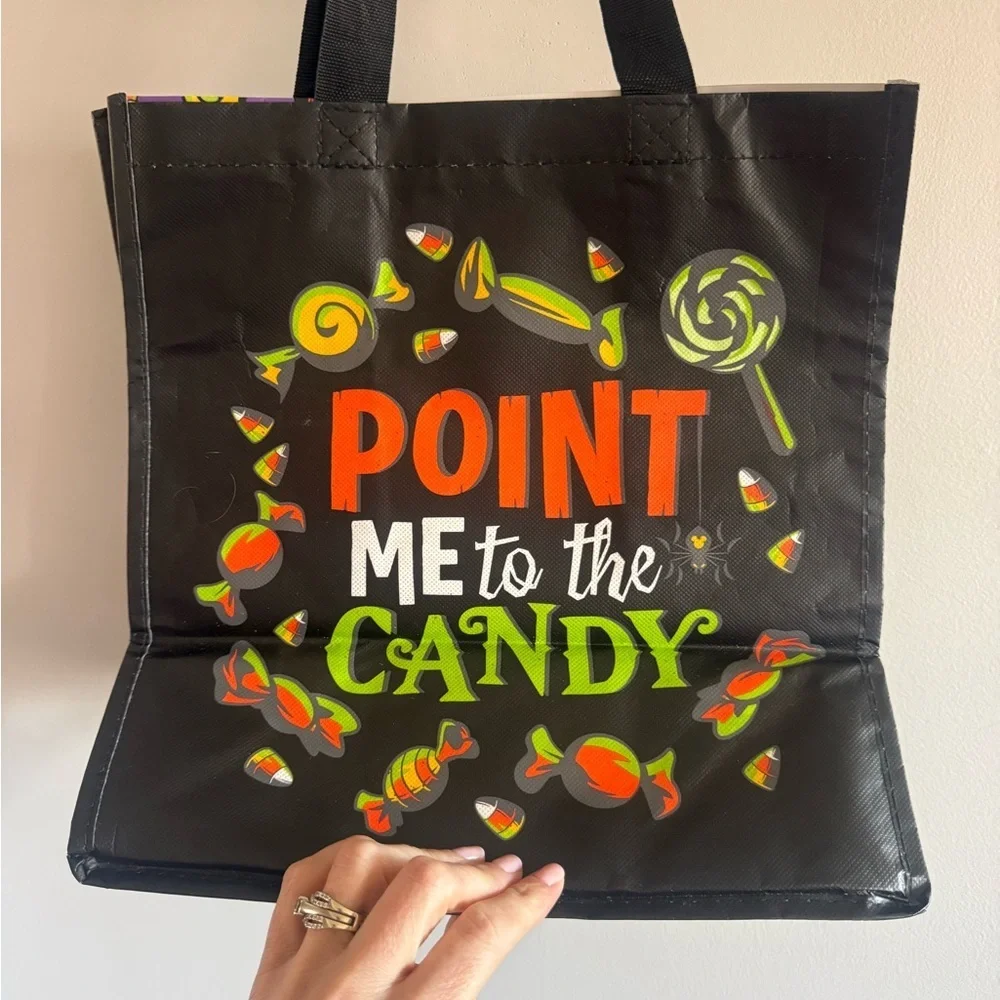 Mickey Mouse Black Halloween Candy Tote Bag